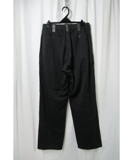 Y’s for men yohji yamamoto ウエストレザー切替え  バックポケットデザイン ストレートワイドパンツ（ML-P08-220）