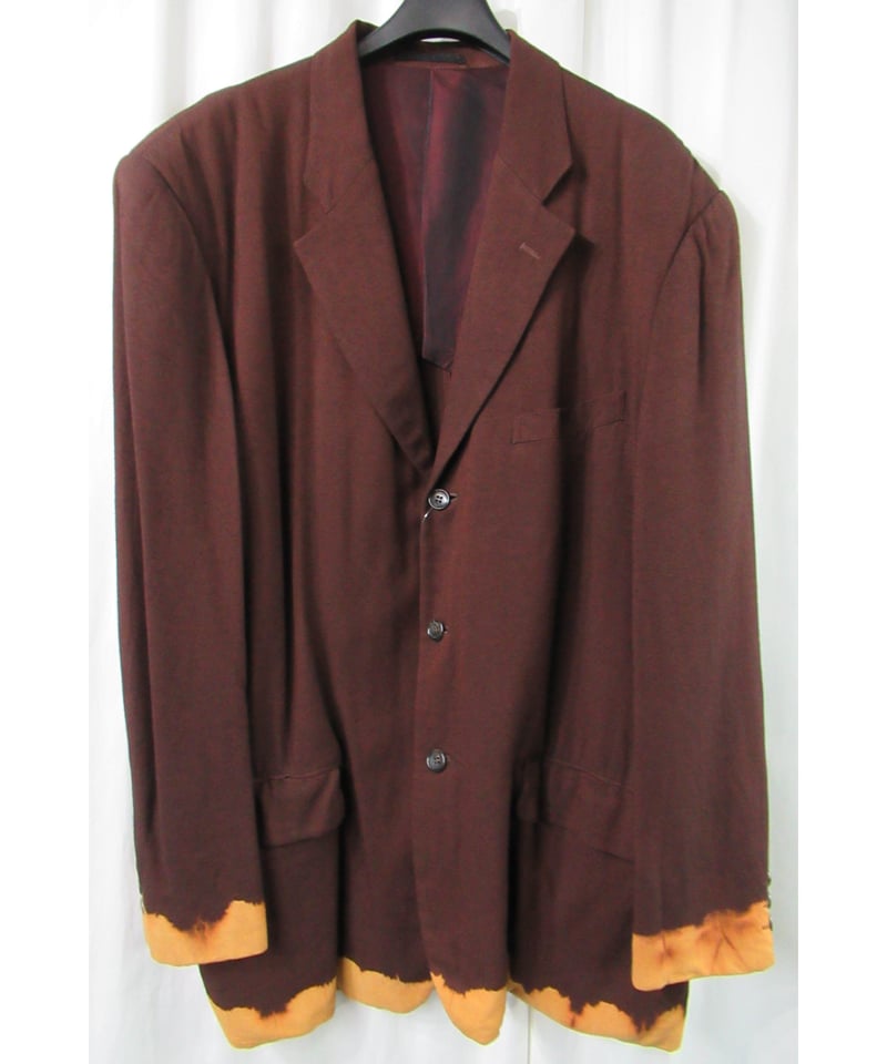 AD1993 COMME des GARCONS HOMME PLUS 脱色期 裾脱色デザイン AD1993 COMME des GARCONS HOMME PLUS 脱色期 裾脱色デザイン