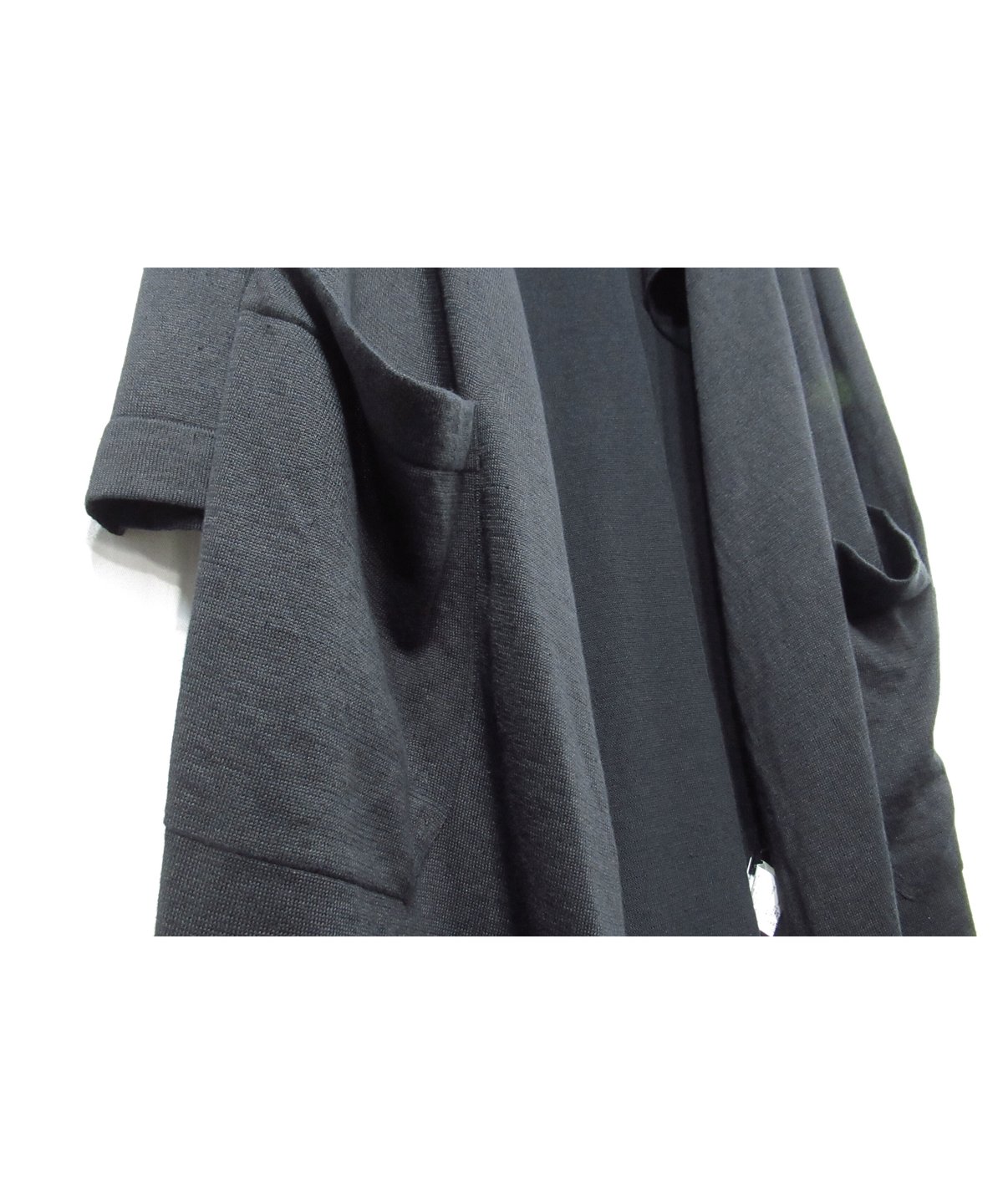 Y's yohji yamamoto ボタンレス パチポケットデザイン ロング Y's yohji yamamoto ボタンレス パチポケットデザイン ロング