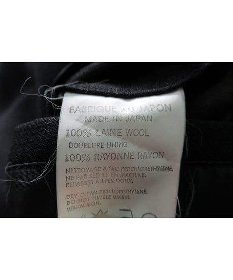 90’s Y’s for men yohji yamamoto vintage 釦デザイン ダブルロングコート（MC-C05-112）