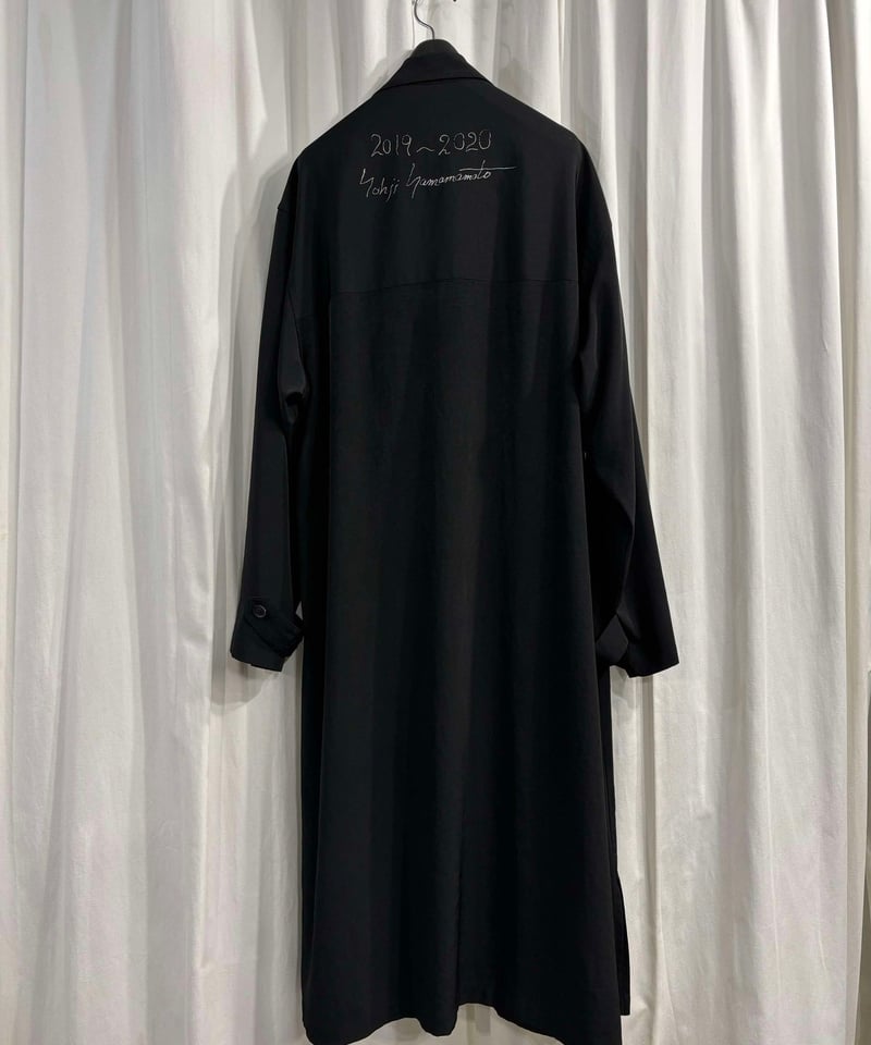 2020SS yohji yamamoto pour homme シグネチャーペイントロングブ 2020SS yohji yamamoto pour homme シグネチャーペイントロングブ