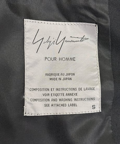 1998AW yohji yamamoto pour homme vintage ロングジャケット（HY-J31-999）