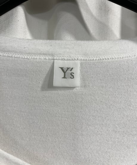 Y's yohji yamamoto ワンポイントロゴ入りTシャツ（YD-T99-066）