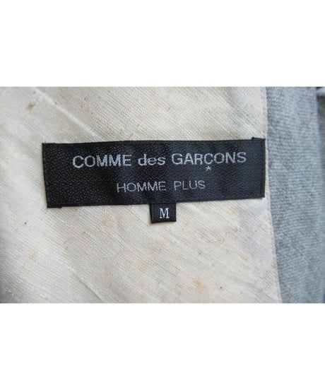 AD1997 COMME des GARCONS HOMME PLUS グレーバイヤスジャケット PJ-04062M