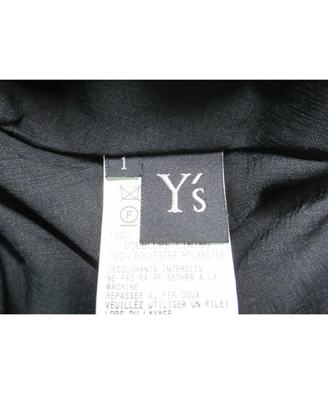 Y's yohji yamamoto 変形デザインサルエルパンツ YD-P15-201