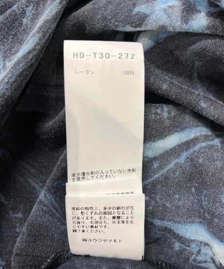 2021SS yohji yamamoto pour homme ロングカットソーTシャツ（HD-T30-272）