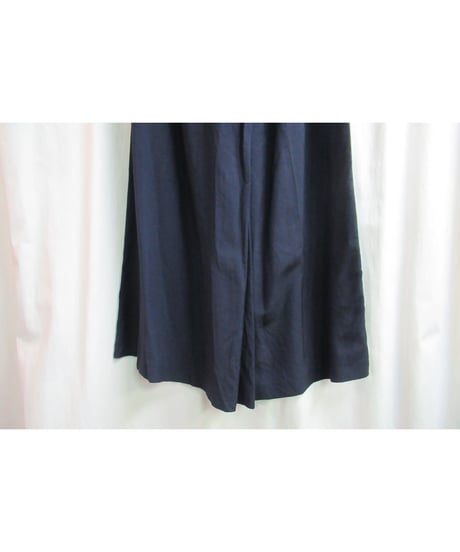 80's SAMPLE yohji yamamoto femme vintage 紺 ラップワイドパンツ P04-200