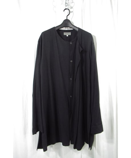 17ss yohji yamamoto pour homme フロントレイヤードデザインブラウス（HD-B61-213）