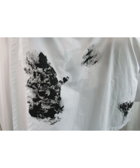17ss yohji yamamoto femme アシメトリーデザインワンピース FD-D43-028