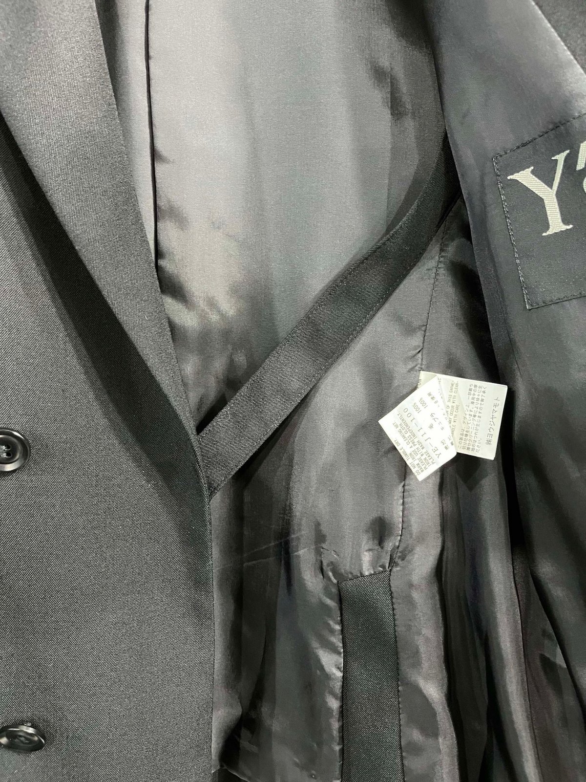 Y's yohji yamamoto アシンメトリー ジャケット(YE-J11-100) | Y's yohji yamamoto アシンメトリー ジャケット(YE-J11-100) |