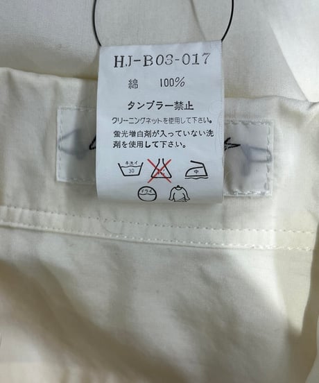 1998SS yohji yamamoto pour homme デザインブラウス（HJ-B03-017）