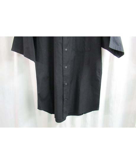 yohji yamamoto COSTUME D'HOMME 半袖 ボタンダウンブラウス HQ-B89-007