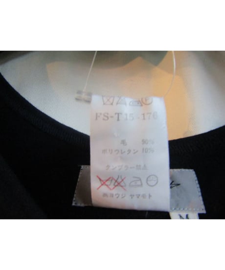 93aw yohji yamamoto femme vintage 紺 シンプルカットソー FS-T15-176