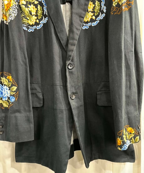 SAMPLE1点物 1966SS yohji yamamoto pour homme vintage 花と少年 ジャケット（J01-928-2A）
