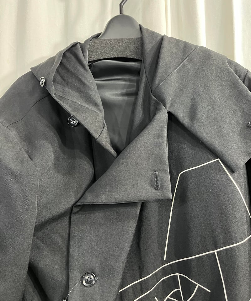 2016AW yohji yamamoto pour homme リエ フーテッドジャケット（