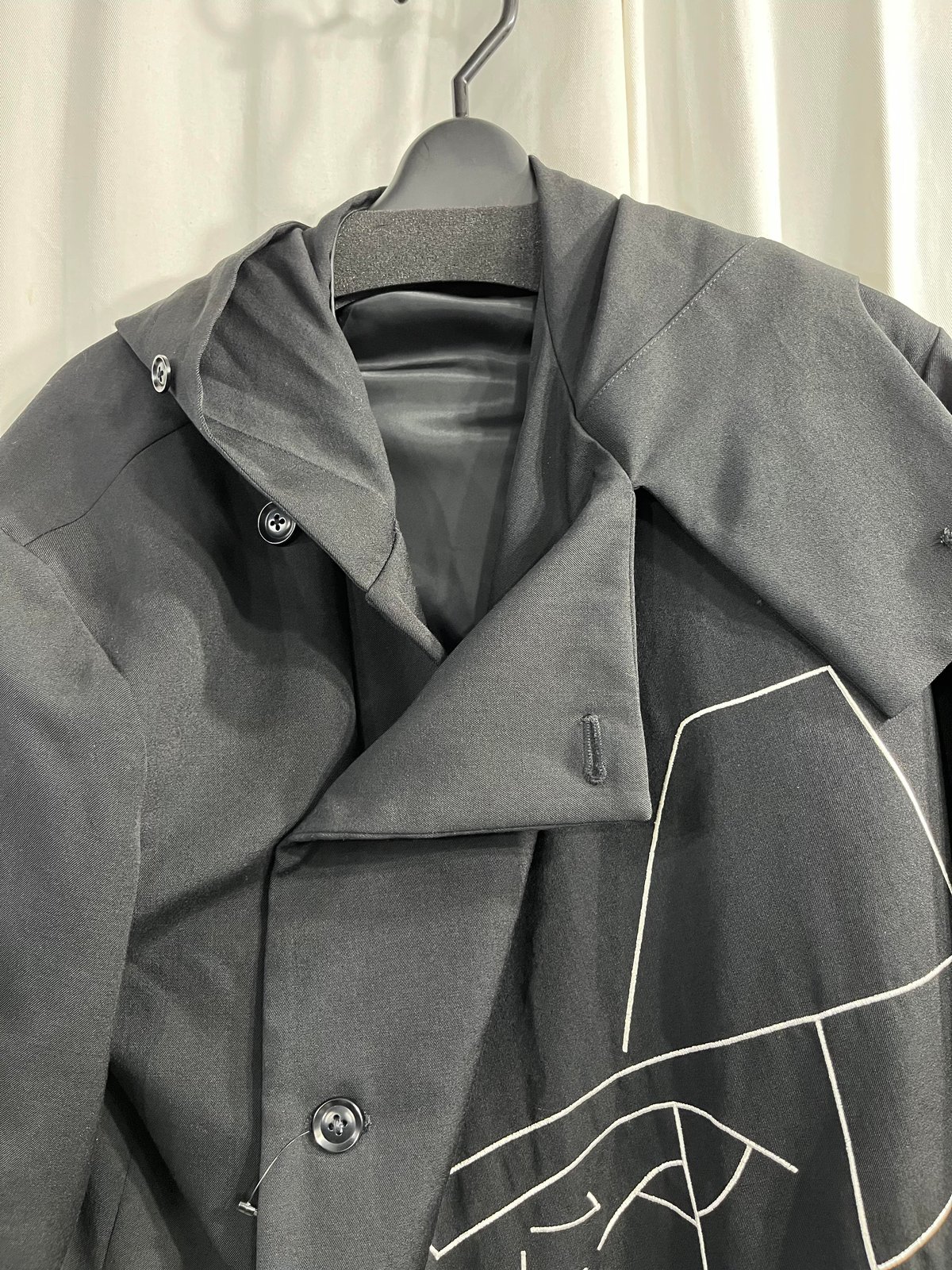 2016AW yohji yamamoto pour homme リエ フーテッドジャケット（