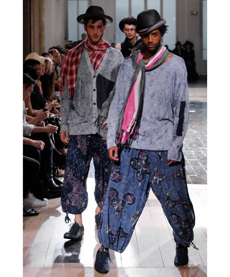 13ss yohji yamamoto pour homme 変形デザインロングニット HX- 