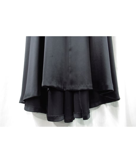yohji yamamoto +noir ロングフレアワンピース（NY-D18-501）