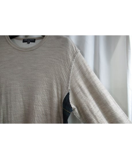 AD2010 COMME des GARCONS HOMME 脇切替えデザインカットソー HF-T029