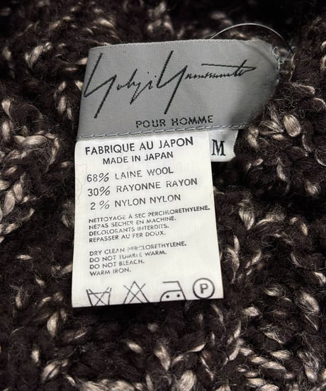 1996AW yohji yamamoto pour homme vintage デザインセーター（HG-K55-196）