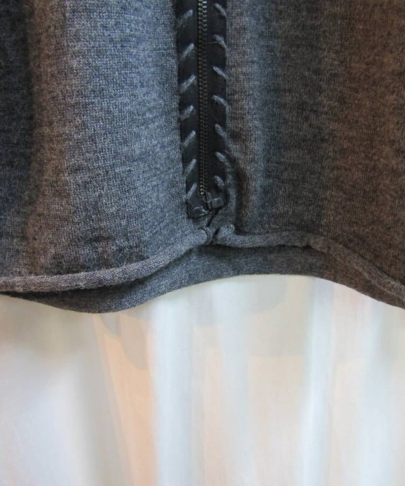 Y's for men yohji yamamoto スイングトップデザインニットカーディガン