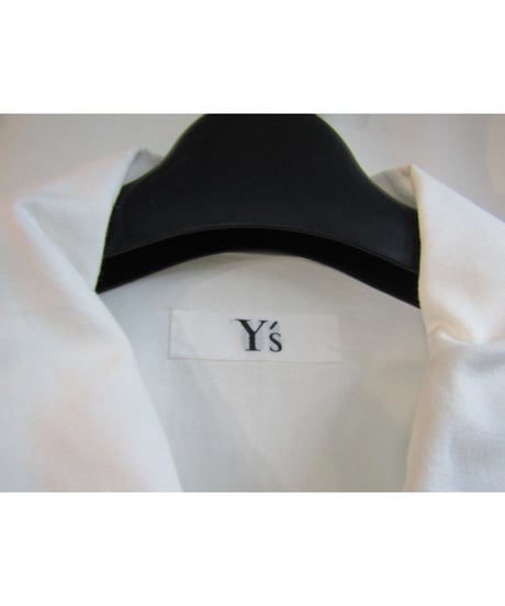 Y's yohji yamamoto フラップポケットデザイン 半袖シャツ YD-B24-065