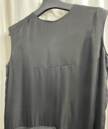 Y's yohji yamamoto デザインノースリーブワンピース（YJ-D17-206）