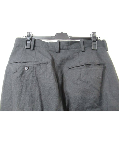 03aw yohji yamamoto pour homme レザー切替えデザインパンツ（HU-P59-169）