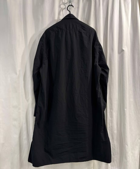 2019ss yohji yamamoto pour homme 製品染め ポケットデザイン ロングブラウス（HH-B09-900）
