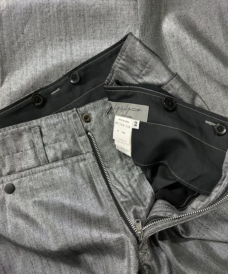 2007SS yohji yamamoto pour homme デザインパンツ（HT-P09-105）