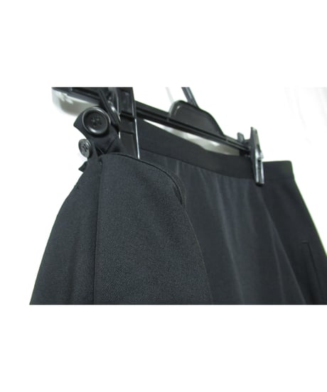 18aw yohji yamamoto femme アシメトリーデザイン サルエル ラップパンツ（FV-P07-100）
