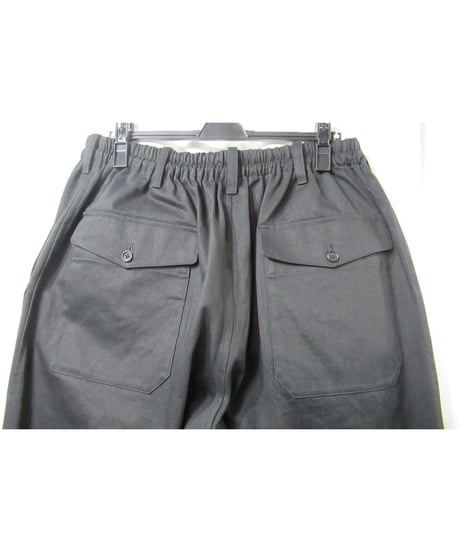 yohji yamamoto pour homme コットン ワイド テーパードパンツ（HR-P75-030）