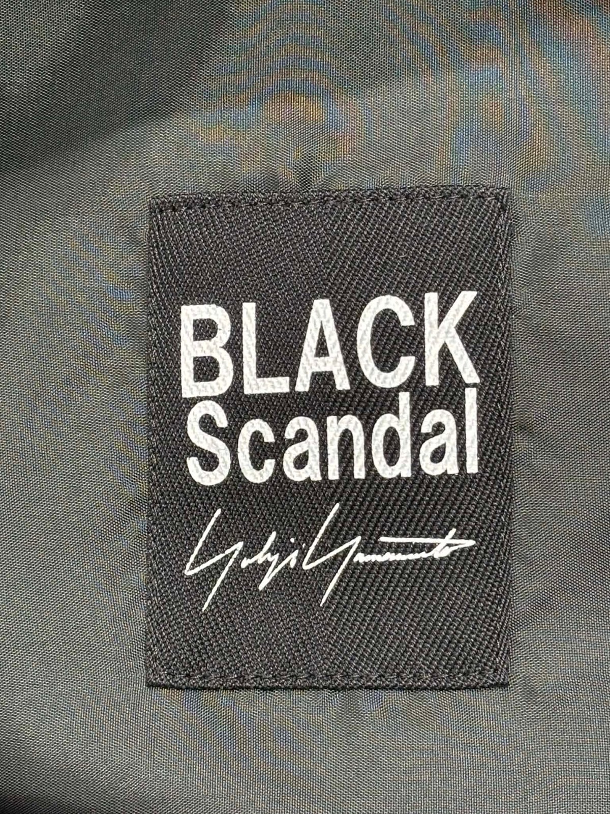 未使用 BLACK Scandal yohji yamamoto 般若プリント紐パンツ（HV-