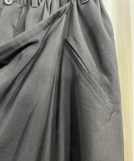 2020SS yohji yamamoto pour homme ヨウジ刺繡パンツ（HN-P92-102）