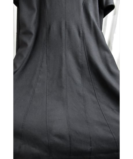 18aw yohji yamamoto pour homme フード付Aラインドレス HV-D38-105
