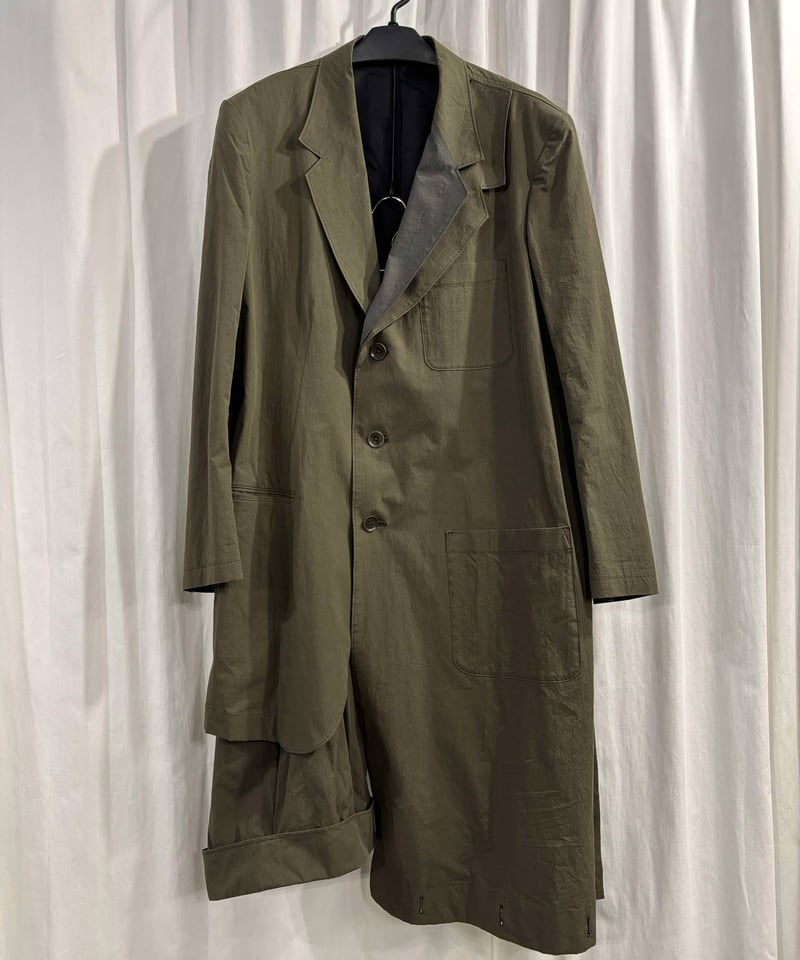 2022SS yohji yamamoto pour homme レイヤードジャケットセットア