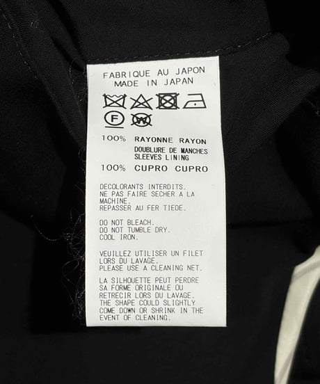 美品 2018SS yohji yamamoto pour homme レーヨンジャケット（HW-J51-204）
