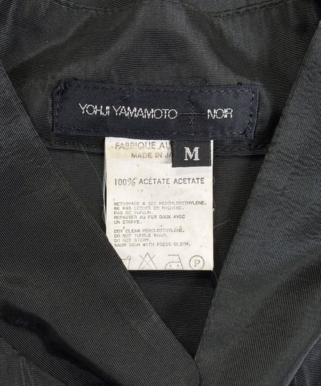 1995AW yohji yamamoto +NOIR ノースリーブワンピース（NE-D21-935）