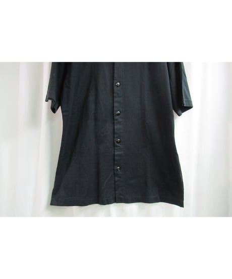 90's Y's yohji yamamoto vintage ちび襟 半袖カットソーカーディガン YK-T40-013