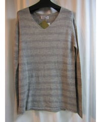新品未使用 11aw yohji yamamoto pour homme ラメボーダーニット HP-K45-371