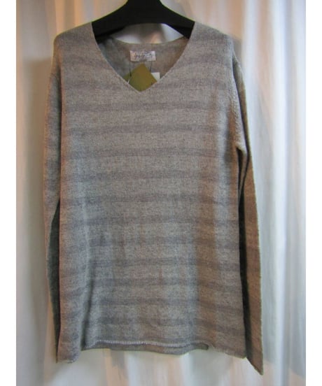 新品未使用 11aw yohji yamamoto pour homme ラメボーダーニット HP-K45-371