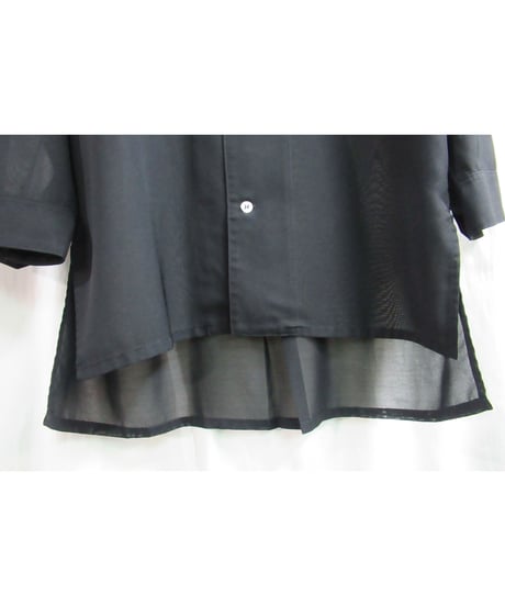 90's Y's yohji yamamoto vintage スタンドカラーシンプルブラウス YD-B04-900