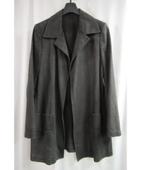 Y's yohji yamamoto カーキ ボタンレスシンプルジャケット YM-J15-055