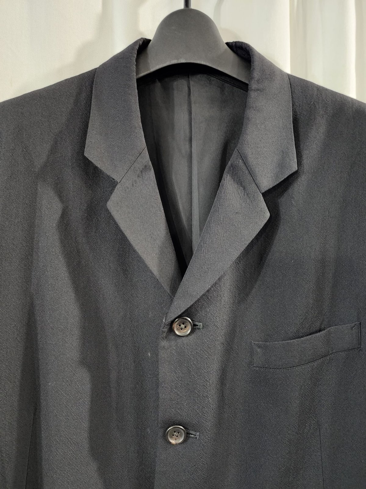 【Y's/Yohji Yamamoto】4ポケットジャケット Y's for men yohji yamamoto 4つボタン フラップポケットデザインジャ