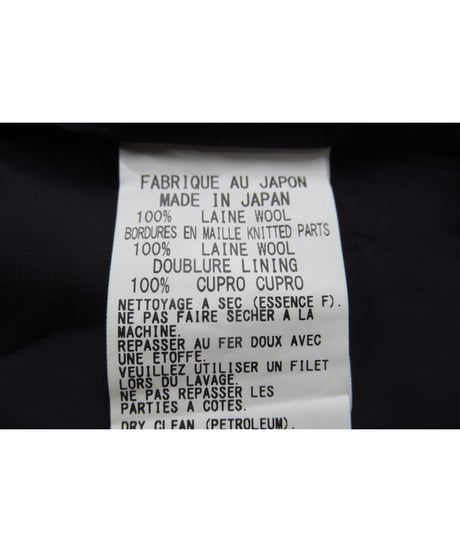 未使用タグ付き Y’s yohji yamamoto 多釦 袖リブデザインジャケット（YP-J04-100）