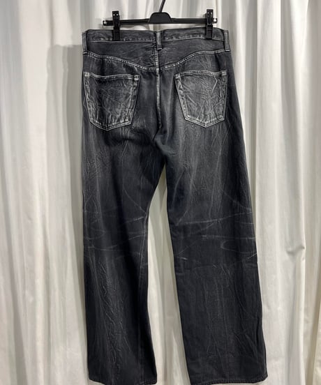 2002AW yohji yamamoto pour homme デザインデニムパンツ（HM-P43-008）
