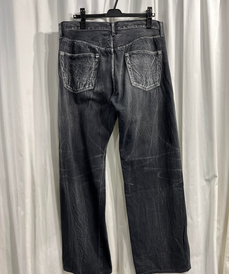 2002AW yohji yamamoto pour homme デザインデニムパンツ(HM- 2002AW yohji yamamoto pour homme デザインデニムパンツ(HM-