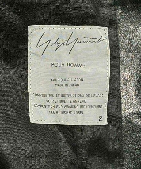 2005AW yohji yamamoto pour homme リネンコート（HN-C06-809）