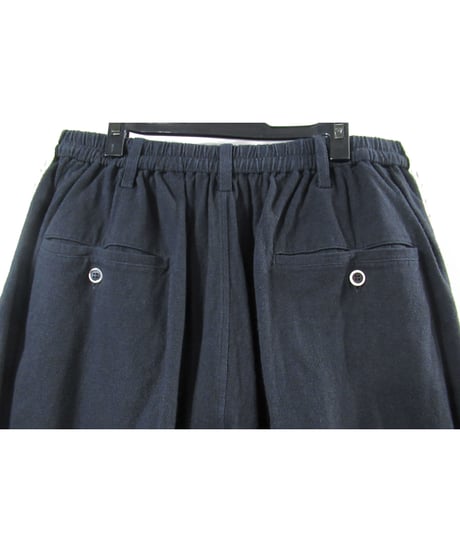 17ss yohji yamamoto pour homme サイドデザイン クロップドワイドパンツ（HD-T01-082）