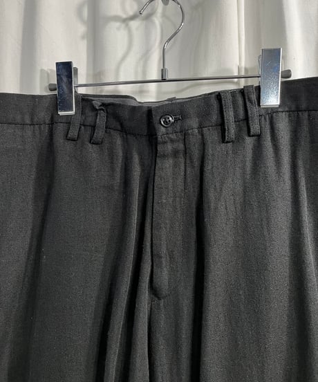 2016SS yohji yamamoto pour homme 裾リブサルエルパンツ（HO-P31-312）
